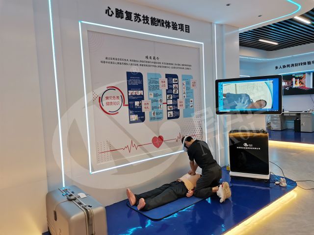 广东电网梅州供电局电力安全体感实训室