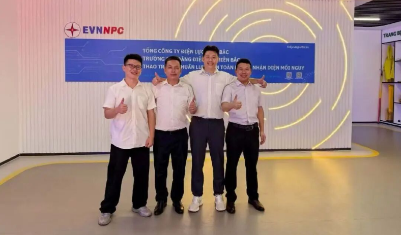 跨境赋能，项目落成|中越携手揭牌越南电气安全隐患识别实训场