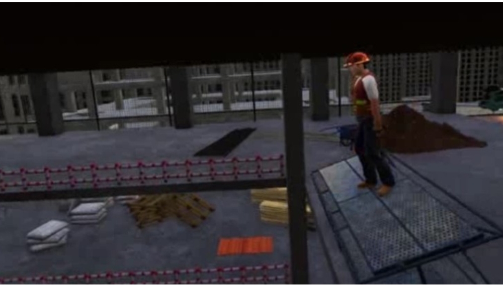 Mobile Scaffold Collapse VR Experience