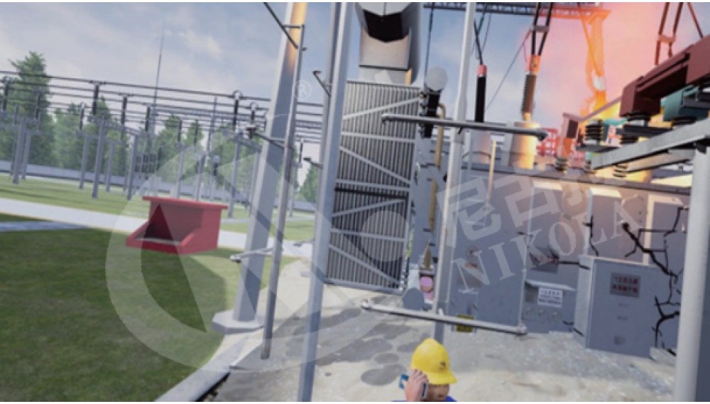 Transformer Explosion VR Experience System